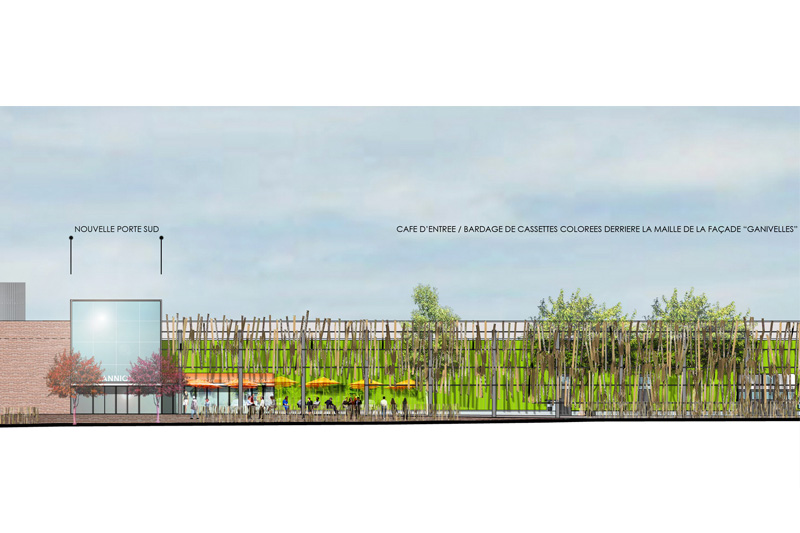 Projet extension geant casino fenouillet